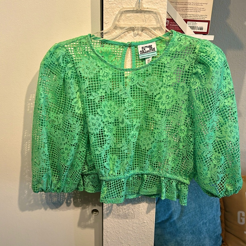 Fun Lace Crop Top
